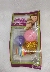 Pawise Set de 4 pelotas gatos