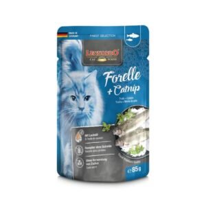 Pouch Leonardo Trucha y Catnip 85grs.