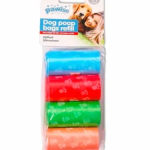Pawise Rollos de Bolsas de heces 8x20und.