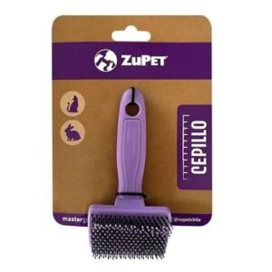 ZuPet Cepillo Rasqueta para animales pequeños